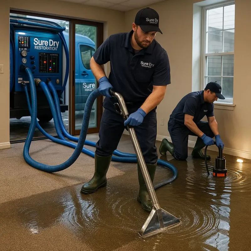Water Extraction and Removal process in Brooklyn Center, MN